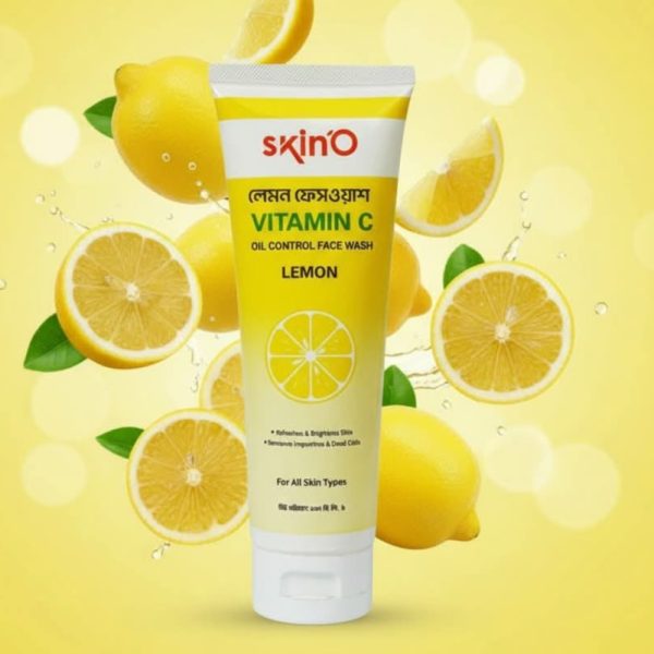 Skin’O Vitamin C Oil Control Facewash (Lemon)-100ml