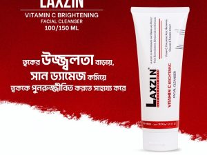 Laxzin Vitamin C Brightening Facial Cleanser – 100ml